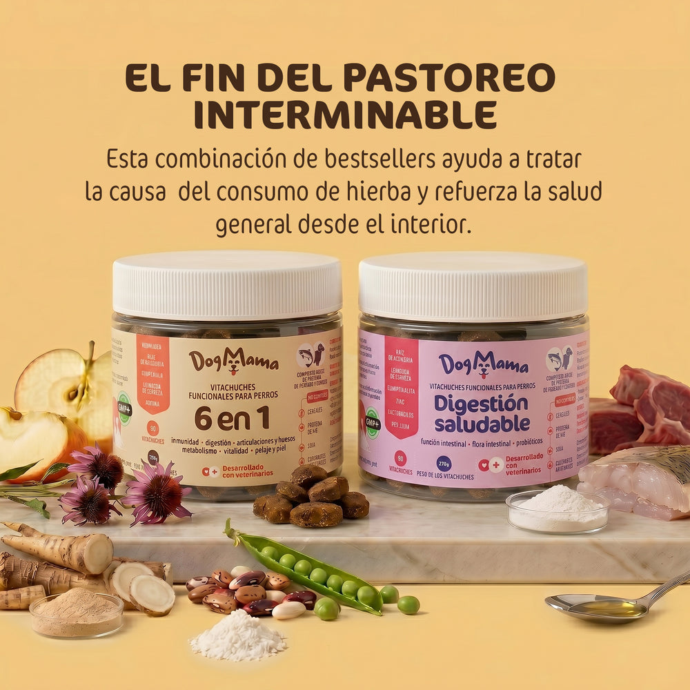Combo STOP comer hierba