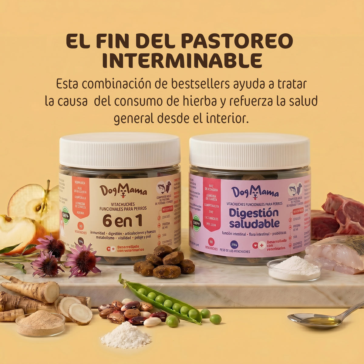 Combo STOP comer hierba