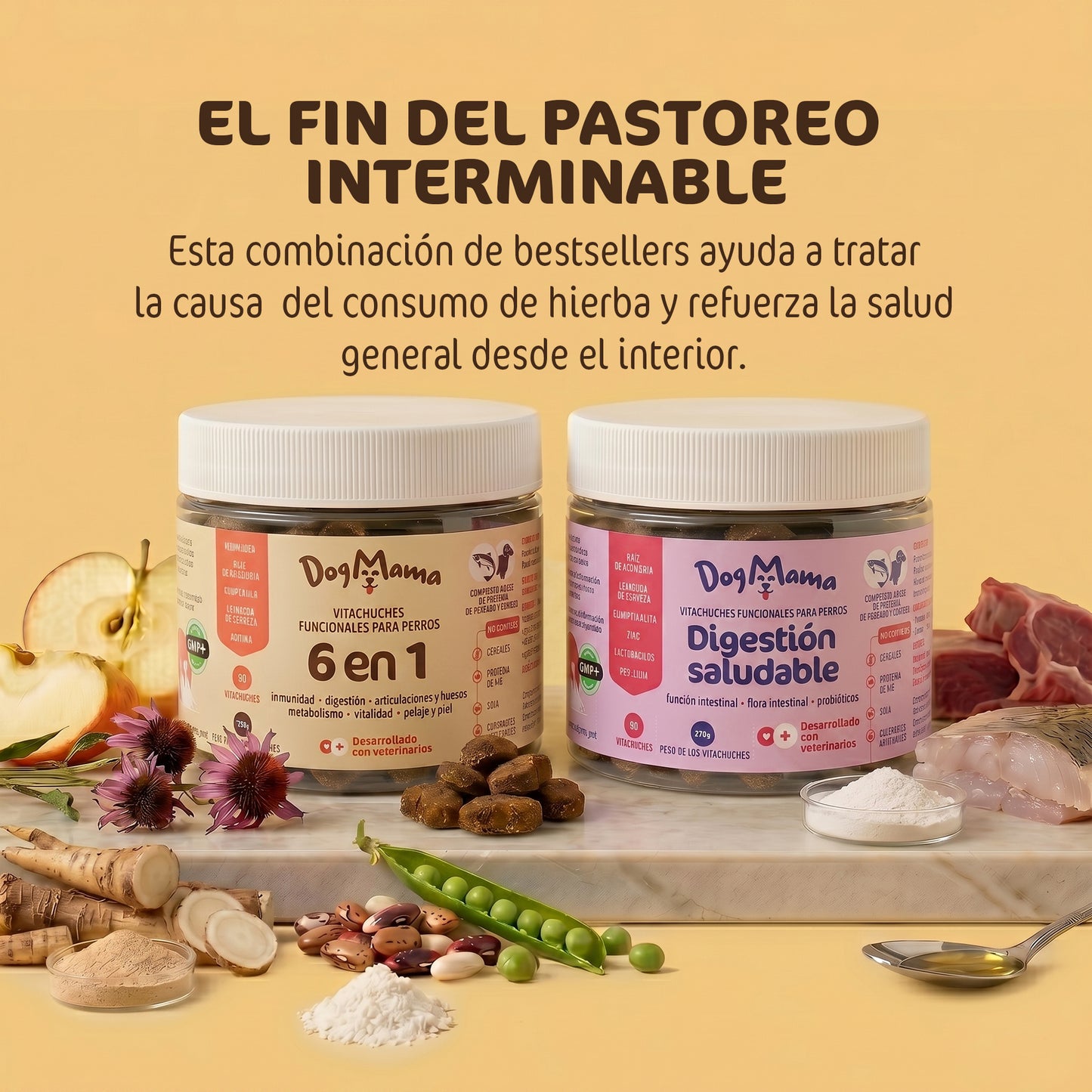 Combo STOP comer hierba