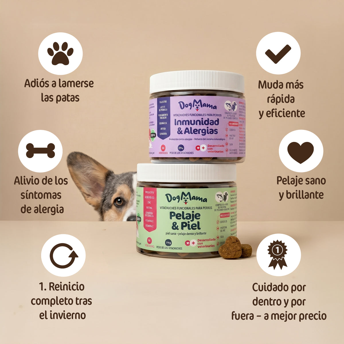 Combo antiprurito y antialérgico